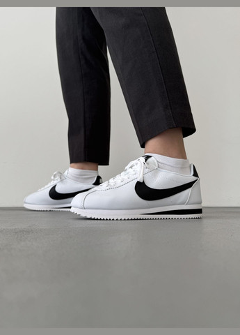 Кросівки жіночі і чоловічі Nike Cortez white | Найк Кортез білий No Brand білі демісезони (316231459)