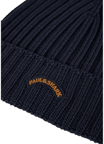 Шапка чоловіча PS-20104 Dark Blue Paul & Shark Classic Logo (365241466)