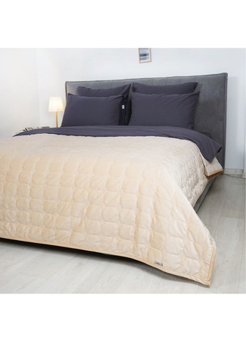 Покрывало стеганое Велюр 210х240 (+ наволочки 50х70 2 ед.) Sheepskin Viluta (365289197)