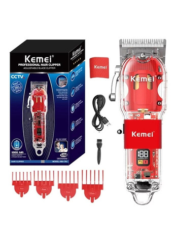 Машинка для стрижки волосся Barber Kemei Km-1761 No Brand (332636209)