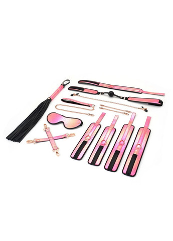 БДСМ-набір Liebe Seele Vivid Sakura 8 Pieces Set, 8 аксесуарів, екошкіра на оксамитовій основі No Brand (303908380)