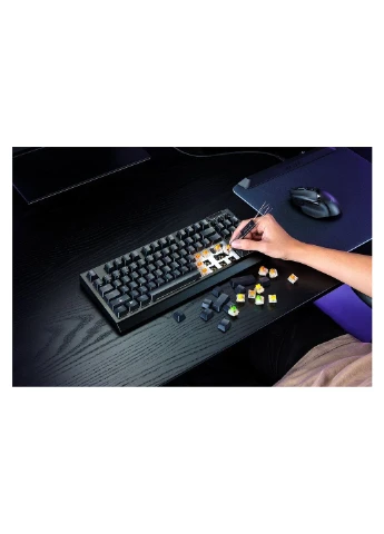 Клавіатура BlackWidow V4 Low-Profile TKL Wireless/Bluetooth/USB Green switch UA Black (RZ03-05450500-R3M1) Razer BlackWidow V4 Low-Profile TKL Wireless/Bluetooth/U (377856562)