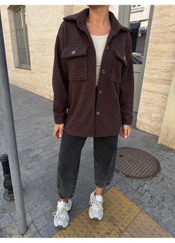 Коричневая рубашка Fashion