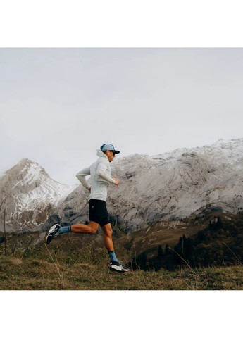 Синяя демисезонная куртка hurricane waterproof 10/10 jacket Compressport