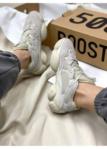Бежеві Зимовий кросівки чоловічі adidas yeezy boost 500 stone адідас ізі буст No Brand