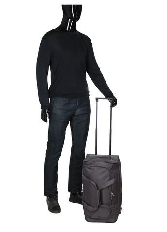 Сумка на колёсах малая S серая 55х28х30см/43л/2.1кг/ 214-52 MADISSON (324801584)