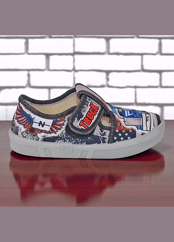 Ортопедичні тапочки на липучці капчики для хлопчика змінне взуття в садок змінка Валді Waldi (345647856)