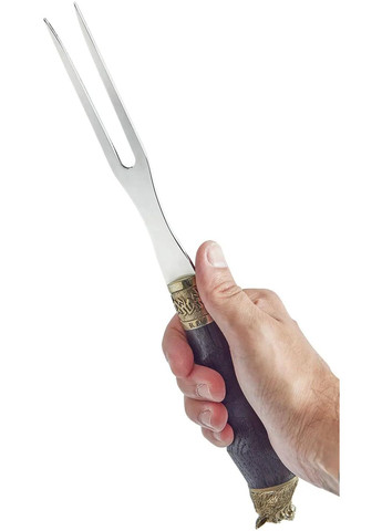 Набір шампурів R.A. "Сафарі" кейс + виделка No Brand (316436932)