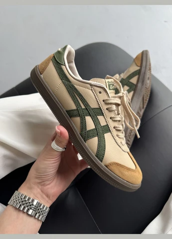 Кросівки жіночі і чоловічі Asics Onitsuka Tiger Tokuten "Beige Green" | Асікс Онітсука Тайгер бежеві No Brand бежеві демісезони (342717928)