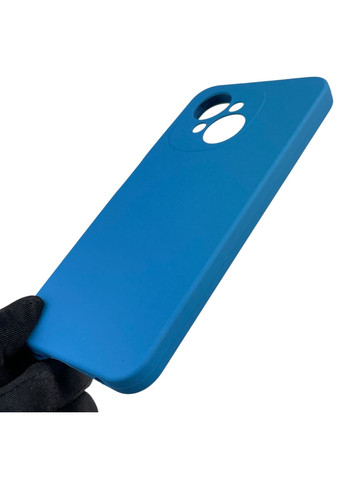 Чехол для Spark Go 1 (KL4) силиконовый с микрофиброй нескользящий на техно спарк го 1 синий Tecno (366385996)