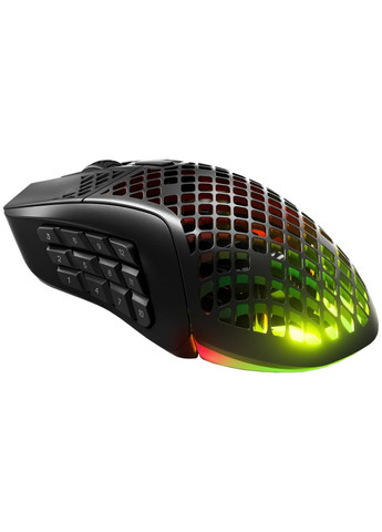 Мишка Aerox 9 Wireless RGB, 18000dpi., 18кн. Black SteelSeries (315799296)