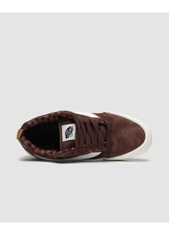 Коричневі кеди чоловічі vans knu skool brown ванс кну скул коричневі демісезон No Brand