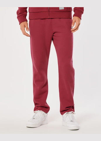 Красные демисезонные брюки Hollister