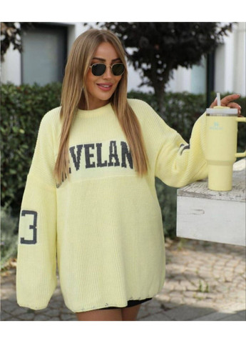 Жовтий демісезонний подовжений стильний светр 🔥замір в описі DK/DL Мода без кордонів