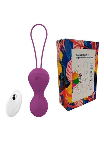 Вагинальные шарики Кегеля с вибрацией "Rewolution Rewobeads" - Фиолетовый No Brand (369667801)