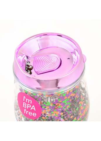 Тамблер-стакан с блестками Party 300 мл (707008) Yes (365824621)