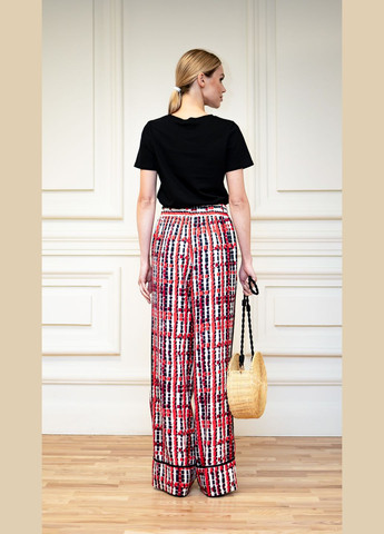 Льняные пятнистые брюки Таубер Dolcedonna (293258540)