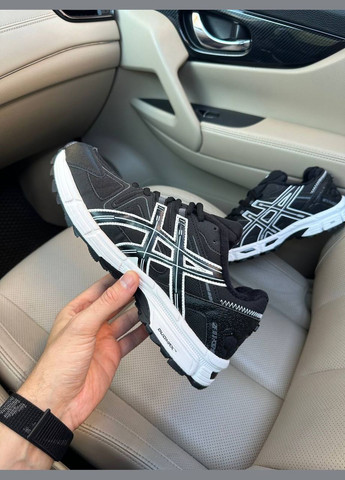 Черные зимние кроссовки зимние мужские asics gel-kahana 8 winter termo black white gore-tex | асикс гель-кахана 8 черные белые термо No Brand