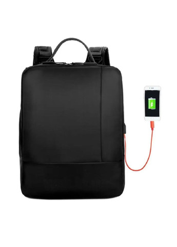 Рюкзак сумка портфель трансформер повсякденний міський з водовідштовхувального матеріалу 41х30х13 см (476740-Prob) Чорний Unbranded (290108443)
