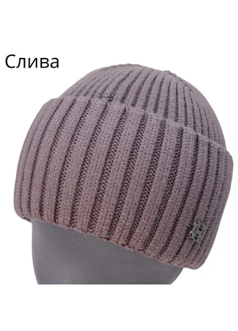 Жіноча шапка з закотом H-DESIRE No Brand (376312090)