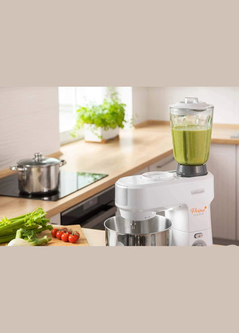 Кухонная машина 1000Вт, чаша-металл, корпус-пластик, насадок-12, белый Sencor (342113953)