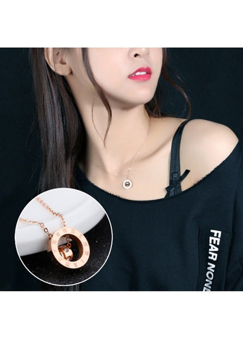 Жіноча підвіска з позолотою із медичної сталі PSw-021 No Brand (299340227)