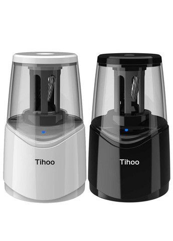 Точилка для олівців електрична Tihoo 8010 ( ) акумуляторна, біла Tenwin (327041781)