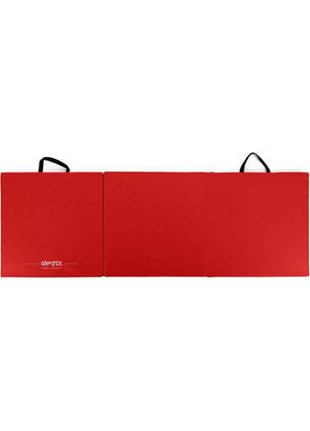 Мат гимнастический жесткий 5см красный Gymtek (369616561)