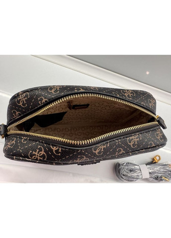 Жіноча сумка Guess 117 крос-боді коричнева No Brand (367041162)