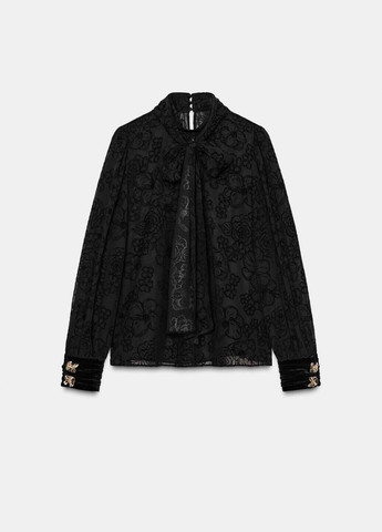 Чёрная блуза Zara