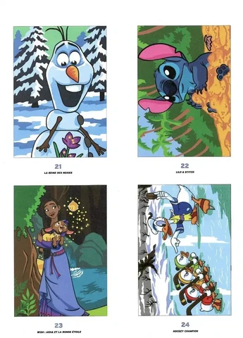 Раскраска по номерам Disney (Дисней). Świat przyrody (Best of Nature). Арт-терапия, Польское издание Wydawnictwo Olesiejuk (395903034)