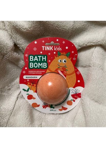 Бомбочка для ванны с предсказанием kids Mandarin, 200 г Tink (372446179)