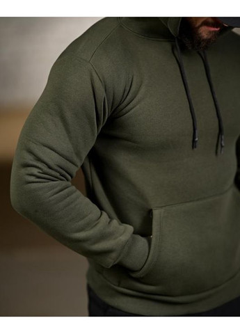 Армейское мужское худи на флисе Девушка олива Freedom (365731151)