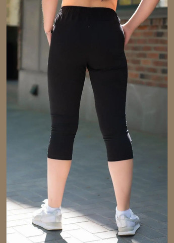 Бріджи капрі літні жіночі батал, трикотажні No Brand бріджи (295931475)