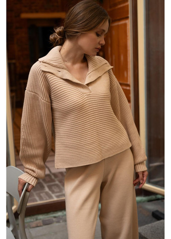 Бежевый поло "пуговицы" Merge