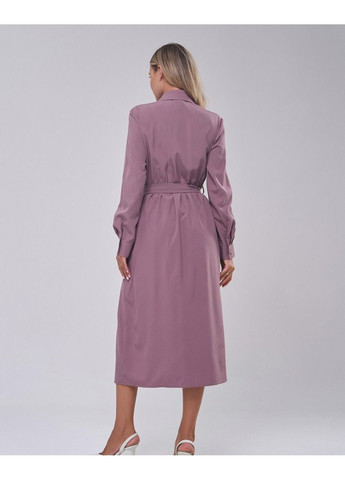 Коричневое повседневный платья sa-555 коричневый ISSA PLUS