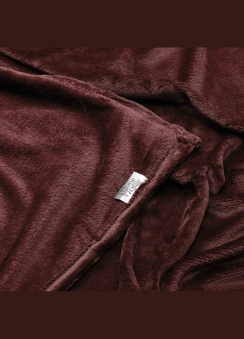 Плед Flannel Бургунді Полуторний ART0221SB Ardesto (349443427)