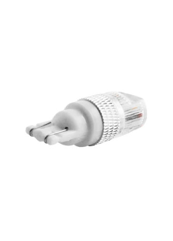 Светодиодная авто лампа T10-3030-4smd стробоскоп с линзой плоский белый 12V LEDUA (323473091)