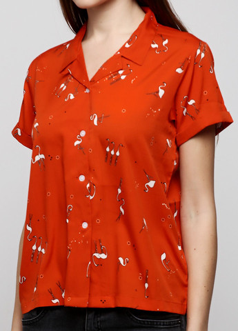 Теракотова блуза цегляний Element