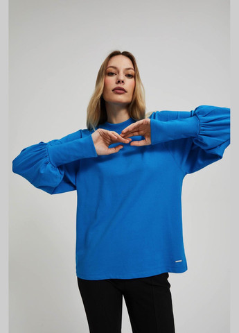 Голубой свитшот Moodo (322859257)