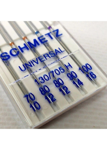 Голки універсальні Universal №70-100 - 5 шт No Brand (354797555)