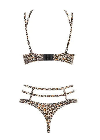 Комбинированный демисезонный комплект с полуоткрытым бюстом selvy set Obsessive