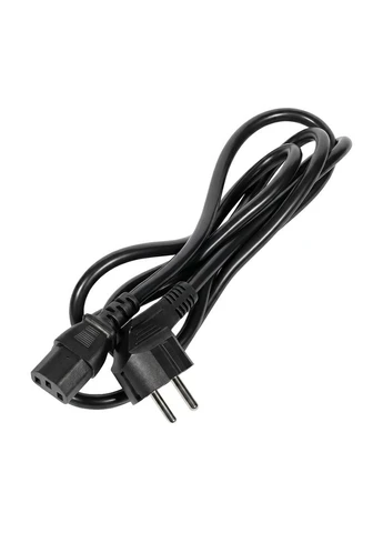 Кабель живлення C13-EU plug євророзетка 1.8м (25-00130) Trinix (394368895)