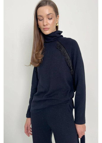 Трикотажный костюм (гольф, брюки), цвет Темно-синий Nenka (367831815)