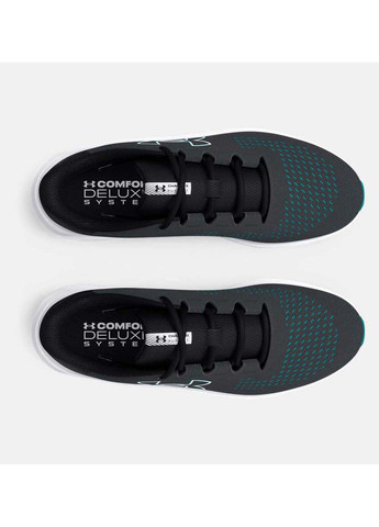Черные демисезонные кроссовки мужские Under Armour