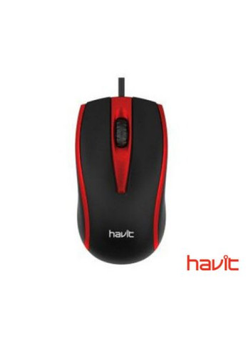 Мишка HVMS871 USB red (25256) Havit (285719844)