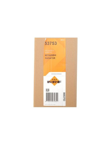 Радіатор охолоджування MITSUBISHI OUTLANDER 07- 53753 NRF (366204637)