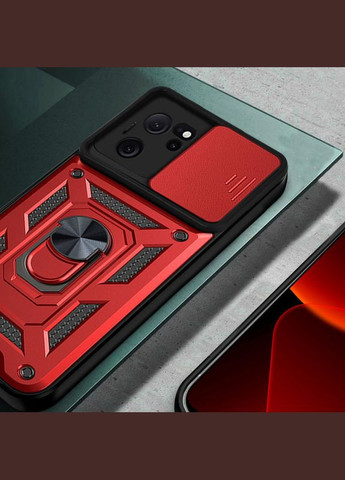 Ударостійкий чохол Camshield Serge Ring для Xiaomi 13T / 13T Pro Red No Brand (340063661)