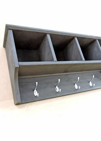 Вешалка для одежды из дерева Квебек 4 венге (ВДО-0011412) No Brand (327844710)