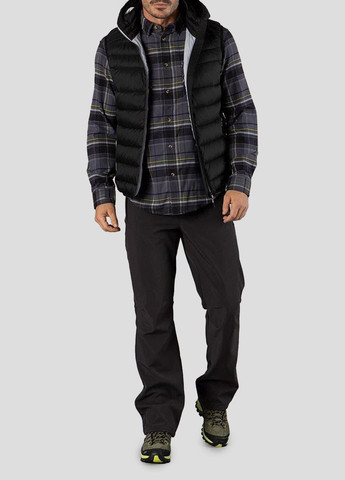 Черный стеганый жилет со съемным капюшоном CMP (311949287)